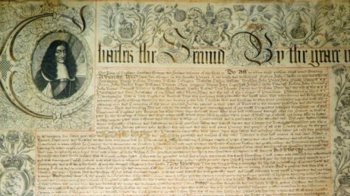 colored and very ornately illustrated manuscript